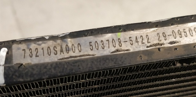 Condensador de aire acondicionado 73210SA000 SUBARU