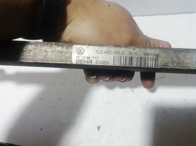 Radiador de dirección asistida 7L6422885E VAG