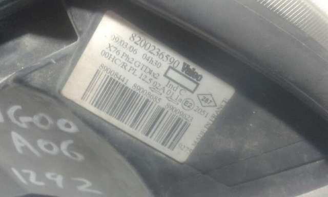 RENAULT 8200236590 Faro izquierdo  en stock Salamanca