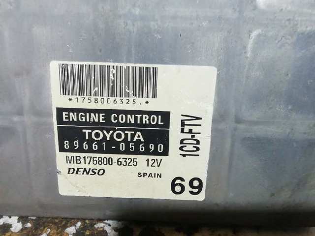 8966105690 TOYOTA ECU comprar Bilbao