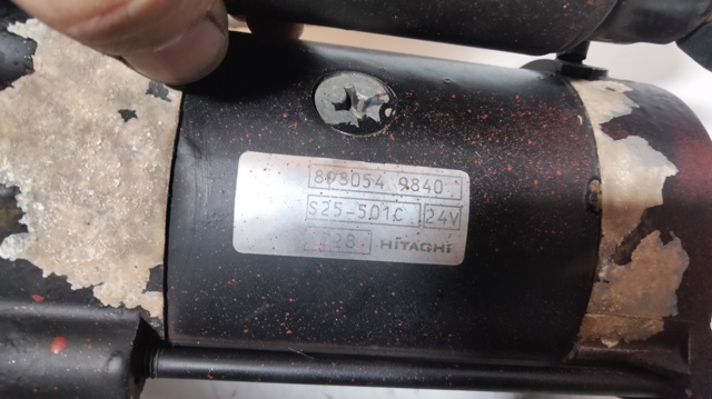Motores de arranque 8980549840 ISUZU