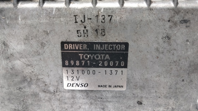8987120070 Toyota