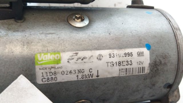 Motores de arranque 93192995 OPEL