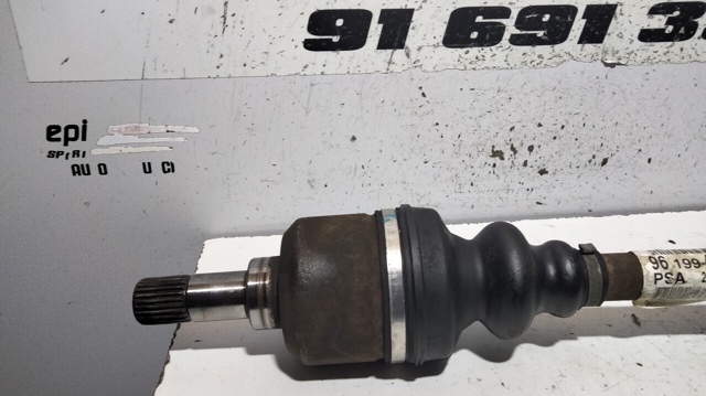 Semieje delantero izquierdo 9619947380 FIAT