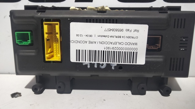 PEUGEOT 9658084577 Módulo de modos de calefacción/aire acondicionado  comprar en Ponferrada