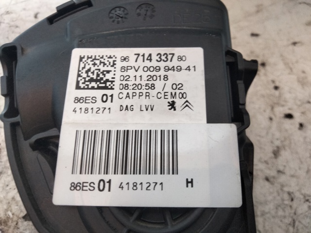 9671433780 Pedal del acelerador  en stock Castellón