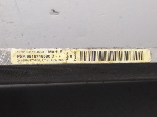 PEUGEOT 9816746580B Condensador de aire acondicionado  comprar en Murcia