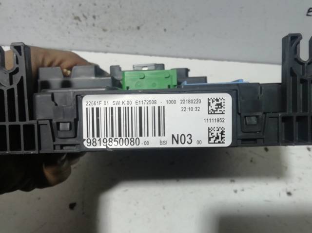 9819850080 Peugeot/Citroen