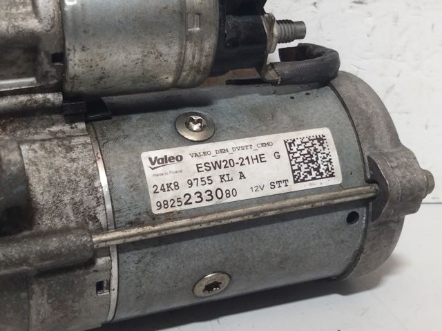 9825233080 PEUGEOT Motor de arranque comprar Madrid
