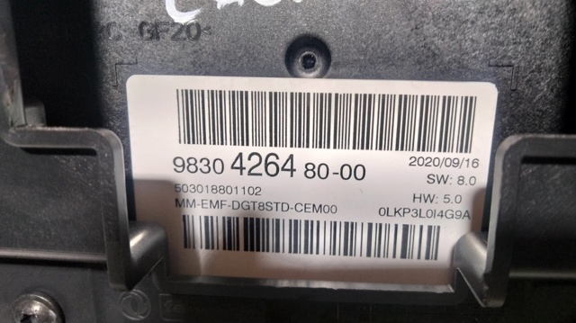 9830426480 Peugeot/Citroen