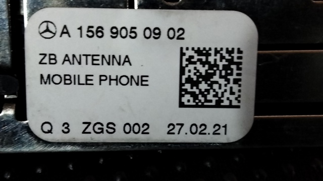 Antena de tiburón Mercedes E  (2016-2023)