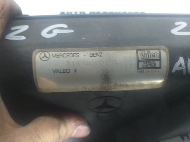 Ventilador de refrigeración del motor A1635000155 MERCEDES