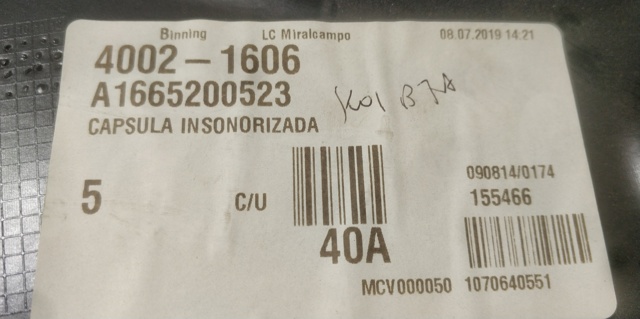A1665200523 Mercedes