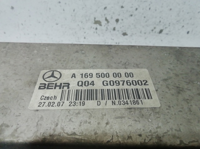 Turbo intercooler A1695000000 MERCEDES