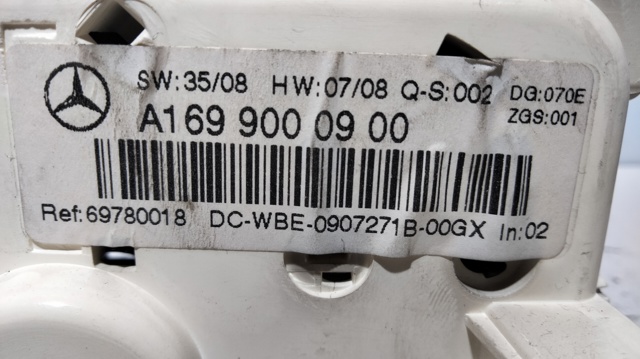 A1699000900 Mercedes