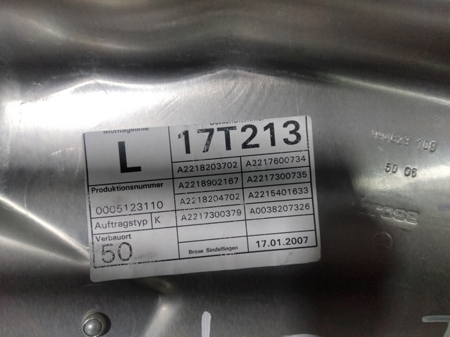 MERCEDES A2218203702  comprar en Ponferrada