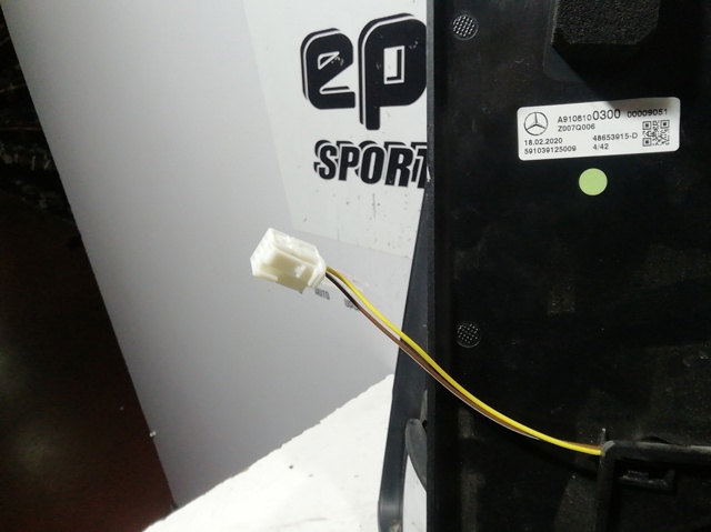 Espejo de retrovisor izquierdo para Mercedes Sprinter 907, 910