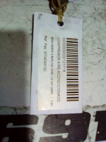 Compresores de aire acondicionado SS96D1 BMW