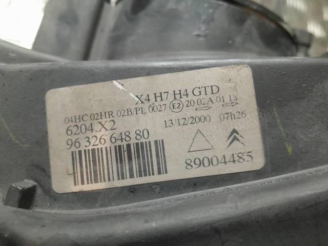 Comprar Faro izquierdo Citroen C5  DE a bajo precio
