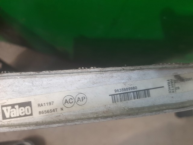 Radiador de agua Citroen C5  (DE)