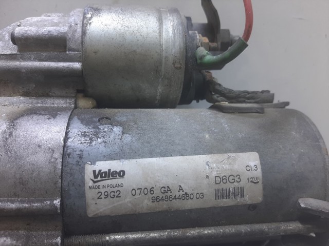 PEUGEOT 9648644680 Motor de arranque comprar Tarragona