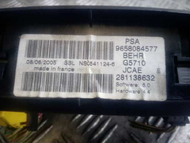 Elemento de control aire acondicionado Citroen C4  (LC)