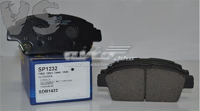 SANGSIN SP1232 Pastillas de freno delanteras  comprar en Ponferrada