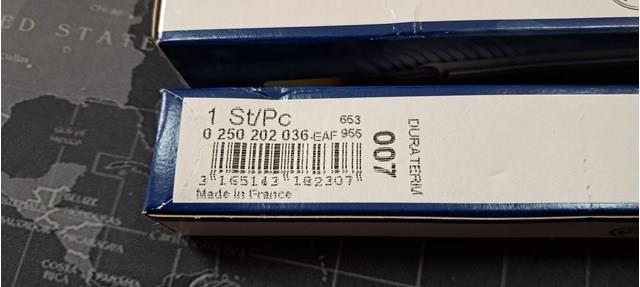 0250202036 BOSCH Bujía de precalentamiento comprar Alcalá