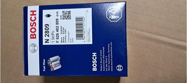 BOSCH F026402809 Filtro combustible  comprar en Ponferrada