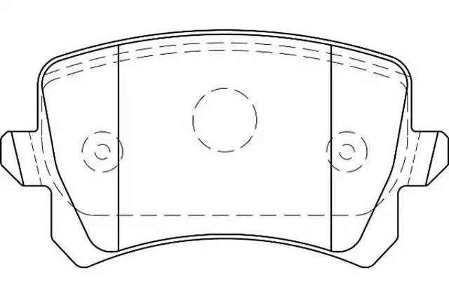 573667J Pastillas de freno traseras  disponible Málaga