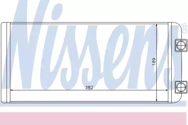 73643 NISSENS Radiador de calefacción  disponible Vigo