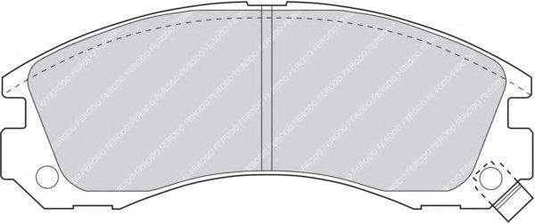 FERODO FDB765 Pastillas de freno delanteras  en stock Salamanca