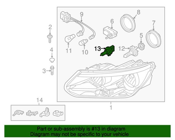 VAG N10733301 Bombilla halógena  disponible España