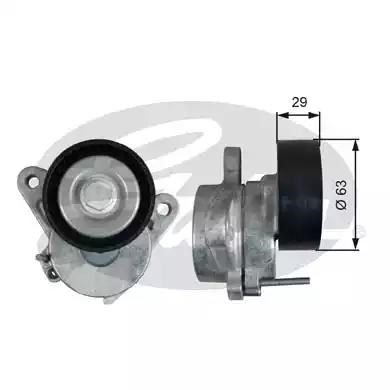 T39292 GATES Tensor de correa, correa poli V  comprar en Jaén