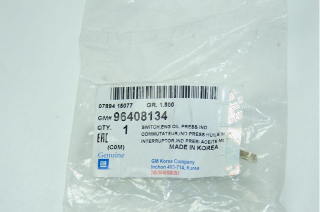 GM 96408134 Sensor de presión de aceite  en stock Terrassa