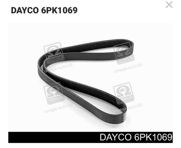 DAYCO 6PK1069 Correa trapezoidal  en stock Valencia