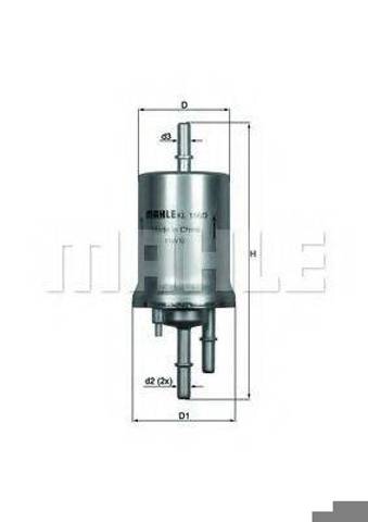 KL1563 MAHLE Filtro combustible  disponible Vigo