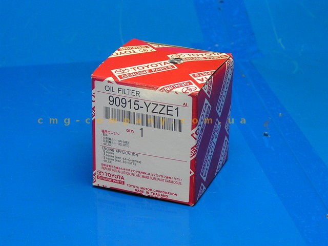 TOYOTA 90915YZZE1 Filtro de aceite  disponible España