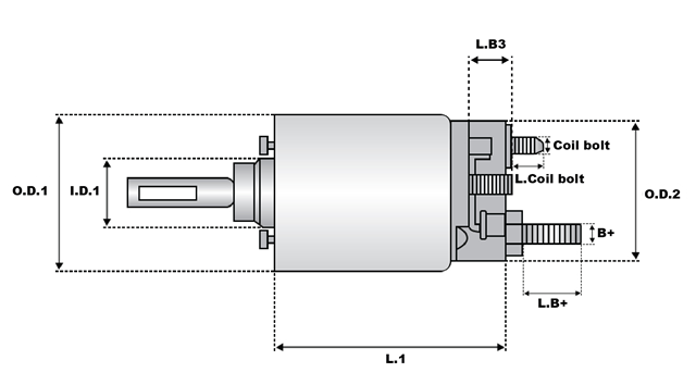 132977 Solenoide de arranque comprar Almería