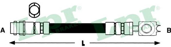 LPR 6T46734 Latiguillos de freno delantero  en stock Salamanca