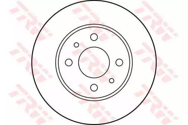 TRW DF1745 Disco de freno trasero  en stock Valencia