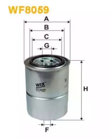 WIX WF8059 Filtro combustible  comprar en Murcia
