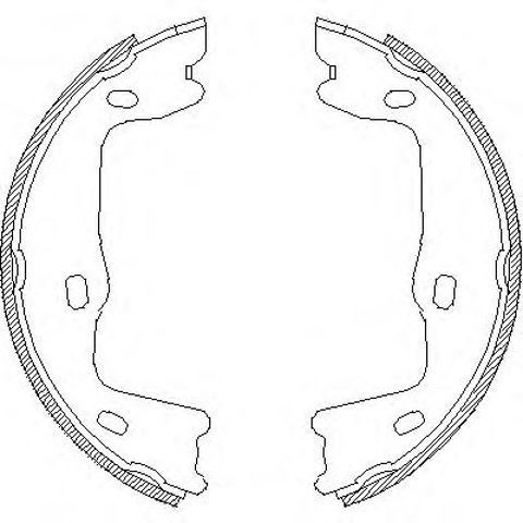 465100 REMSA Zapatas de freno de mano comprar Alcalá