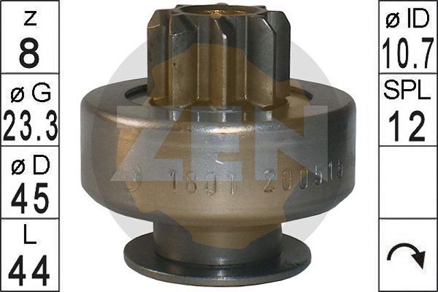 ZN1801 Bendix, motor de arranque  comprar en Pontevedra