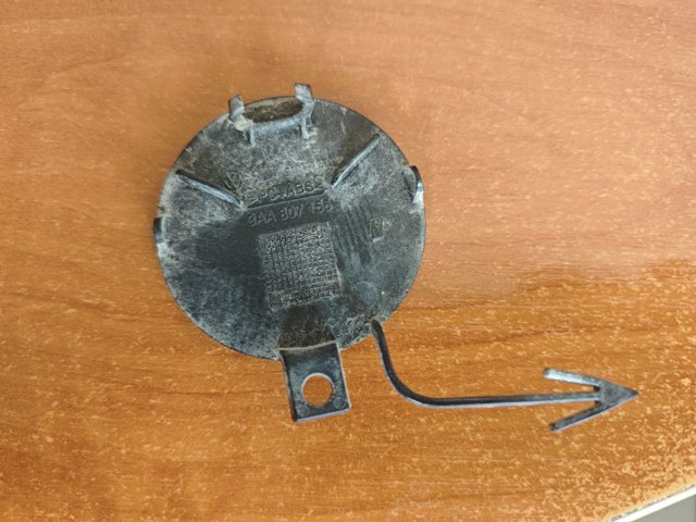 3AA807155 Cobertura de parachoques, enganche de remolque, delantera  comprar en Reus