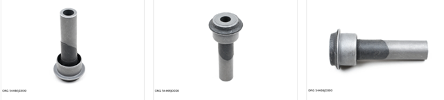 NISSAN 54466JD000 Bloqueo Silencioso (Almohada) De La Viga Delantera (Bastidor Auxiliar) comprar Pamplona