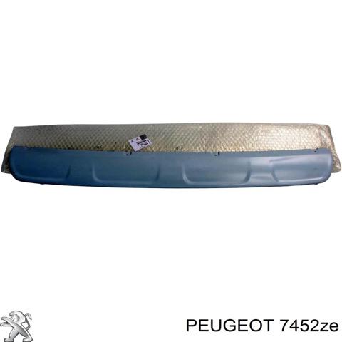 PEUGEOT 7452ZE Moldura de parachoques trasero comprar Pamplona