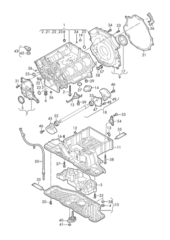 VAG 079103051F Anillo retén, cigüeñal  disponible Valladolid