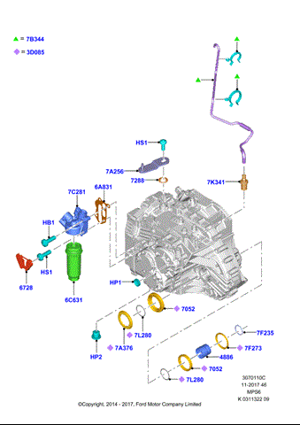 1589089 Filtro hidráulico, transmisión automática  disponible Utrera