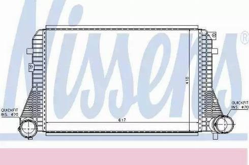 NISSENS 96715 Radiador de aire de admisión  comprar en Murcia